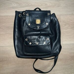MCM Vintage Leather Backpack